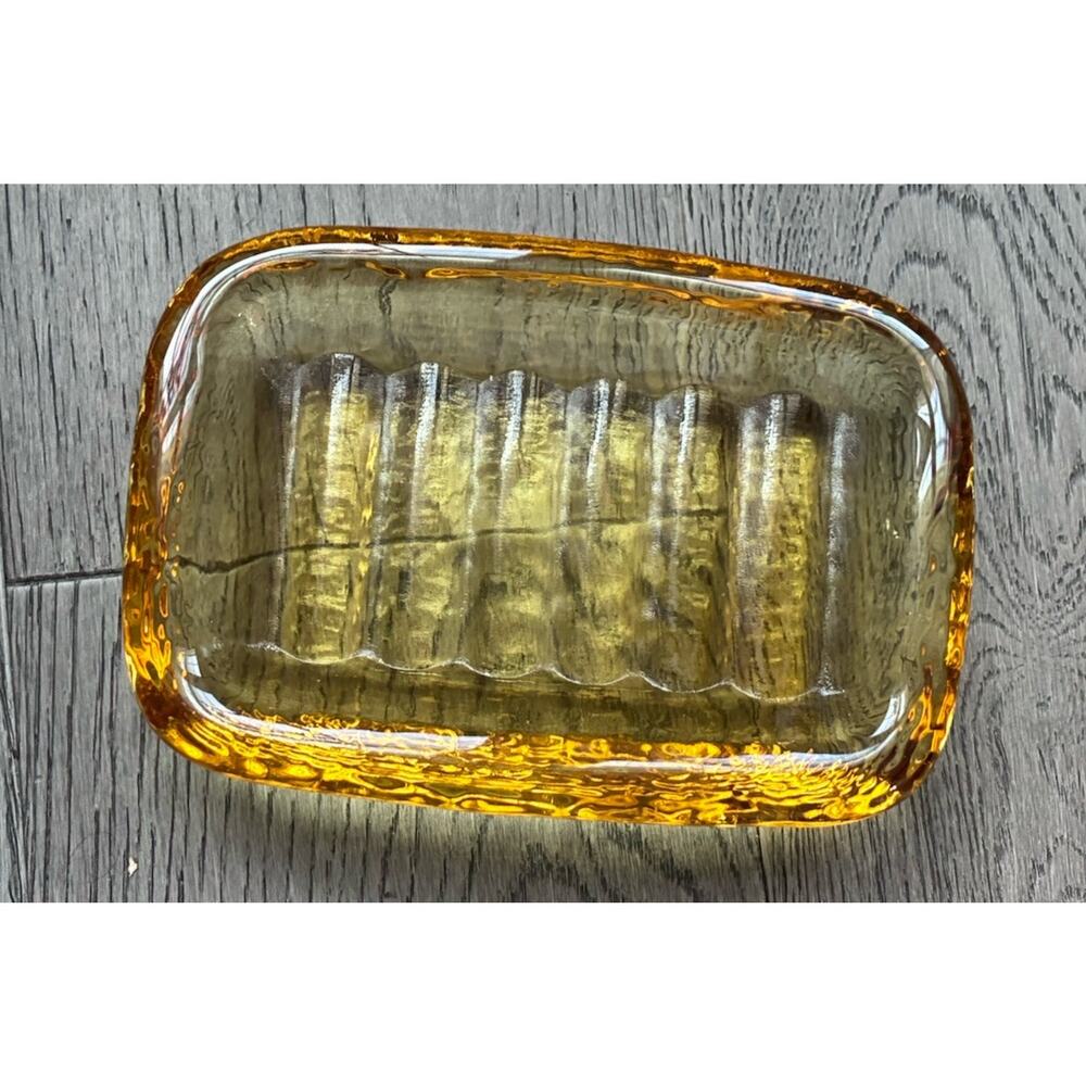 Fire & Light Recycled Glass Citrus Soap Dish
